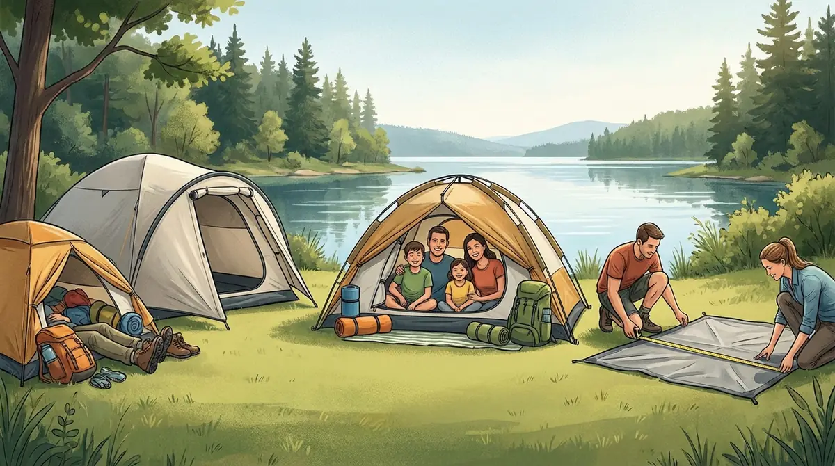 テントサイズ選びでありがちな失敗5選と対策