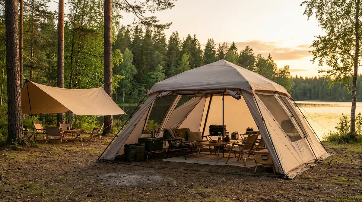 キャノピーをタープ代わりに使うメリット・デメリット