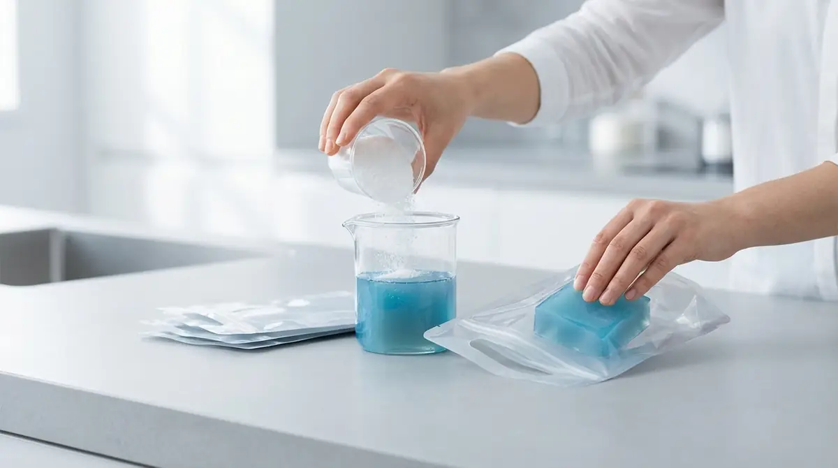 凝固剤で固めて持ち帰る手順【方法①】