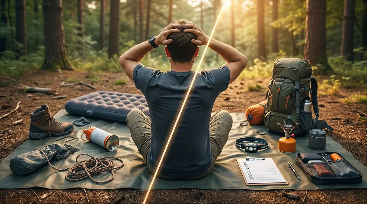【持ち物編】キャンプ初心者の忘れ物・準備不足による失敗と対策