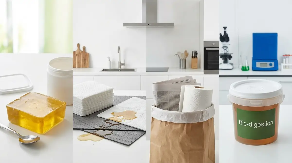 4つの油処理方法を比較｜シーン別のおすすめ