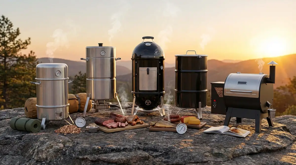 キャンプ用スモーカーの選び方|失敗しない5つのポイント