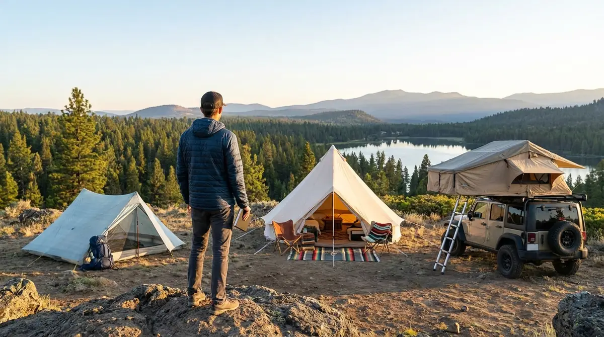 ステップ1｜自分に合ったキャンプスタイルを決める