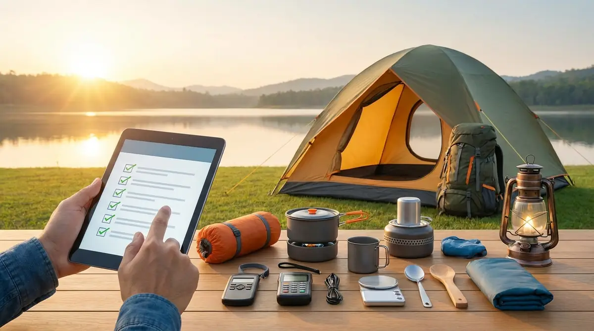 ステップ5｜キャンプ当日の流れと持ち物チェックリスト