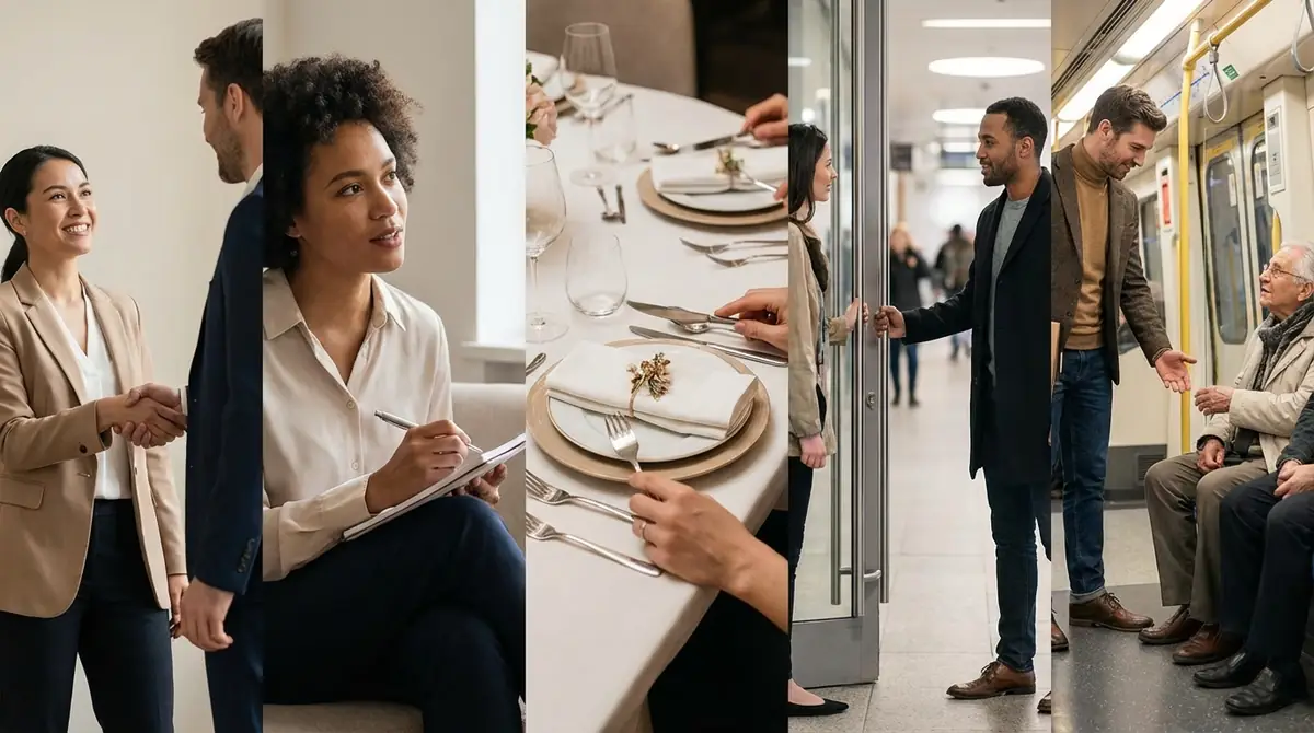 【場面別】押さえておくべき基本マナー5選