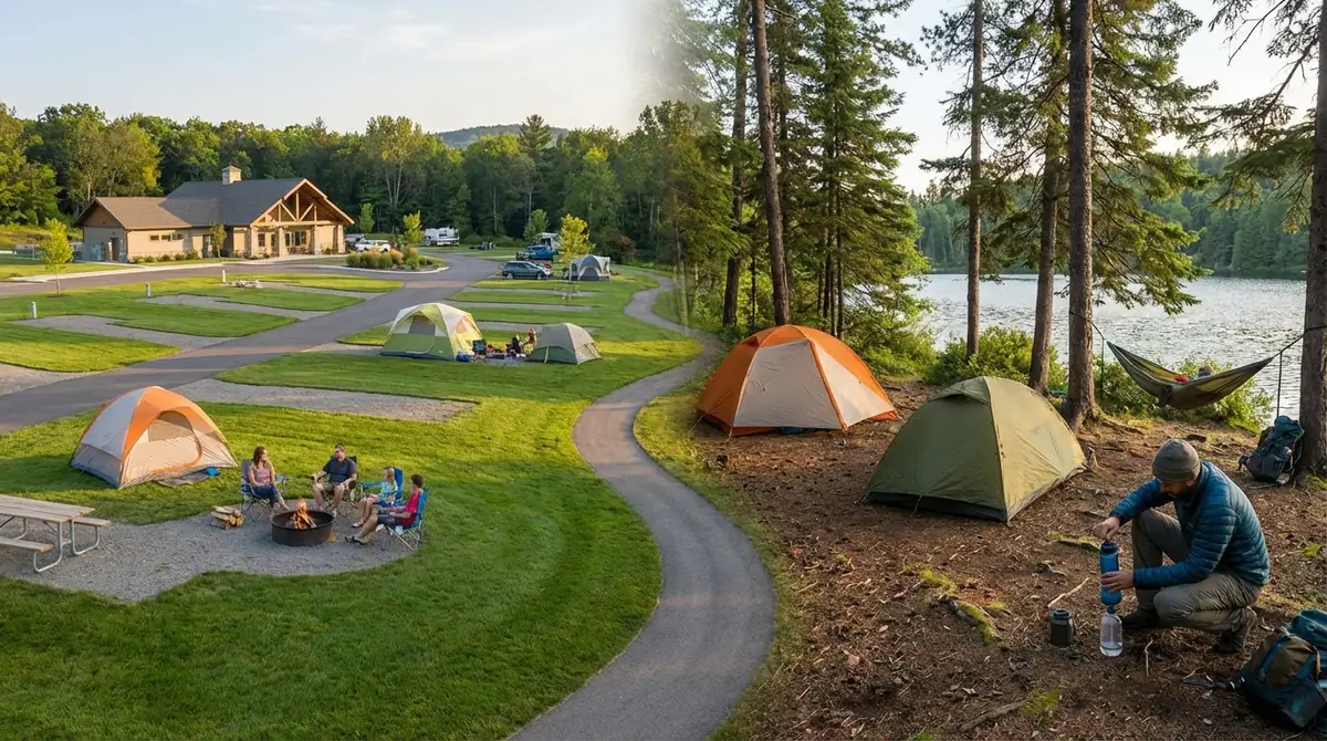 キャンプ場タイプ別｜ルールの傾向と初心者向けの選び方