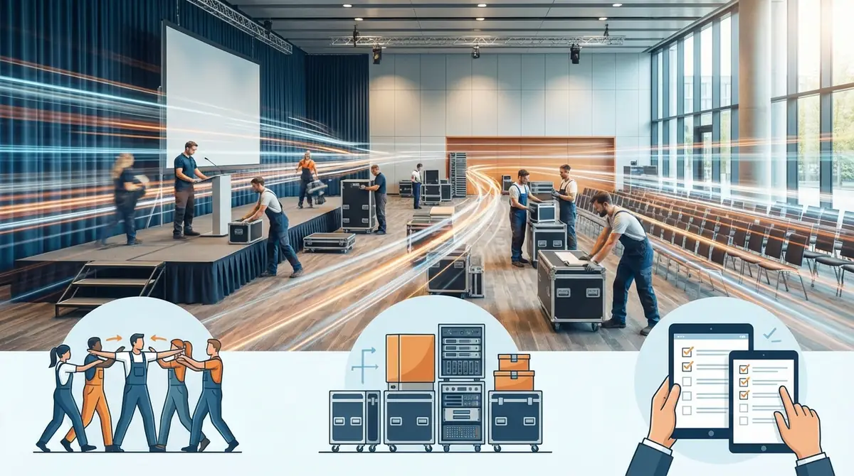 撤収時間を半分にする3つの鉄則【結論から解説】