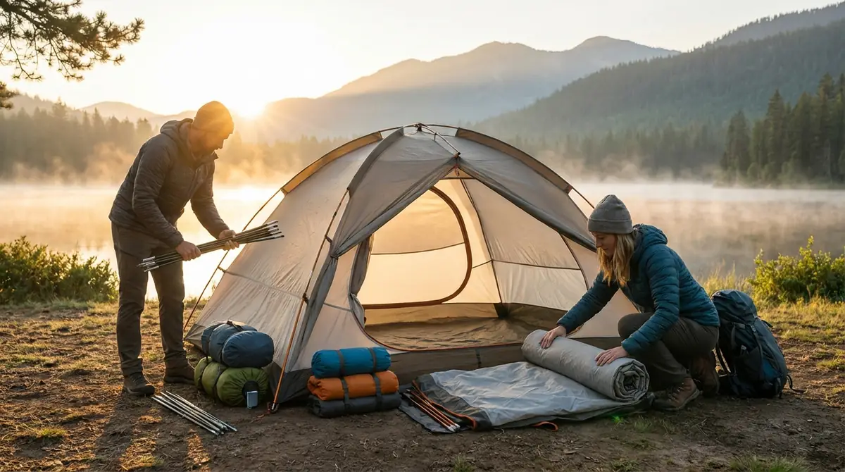 テント撤収の正しい手順6ステップ【時短の基本】