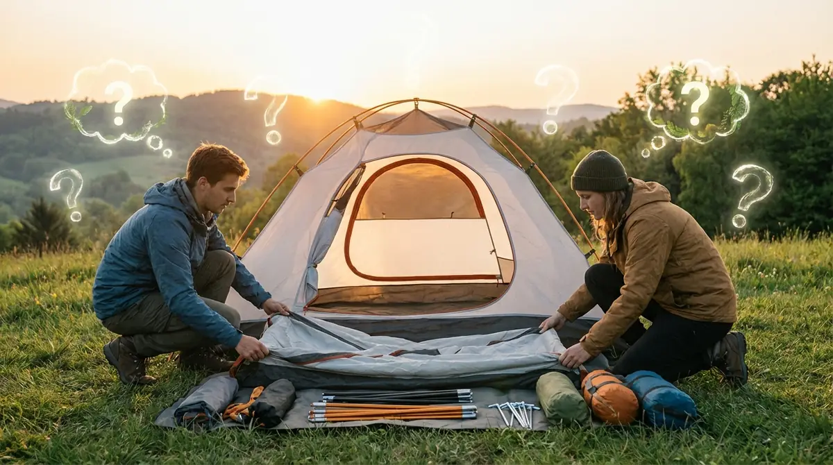 テント撤収のよくある質問（FAQ）