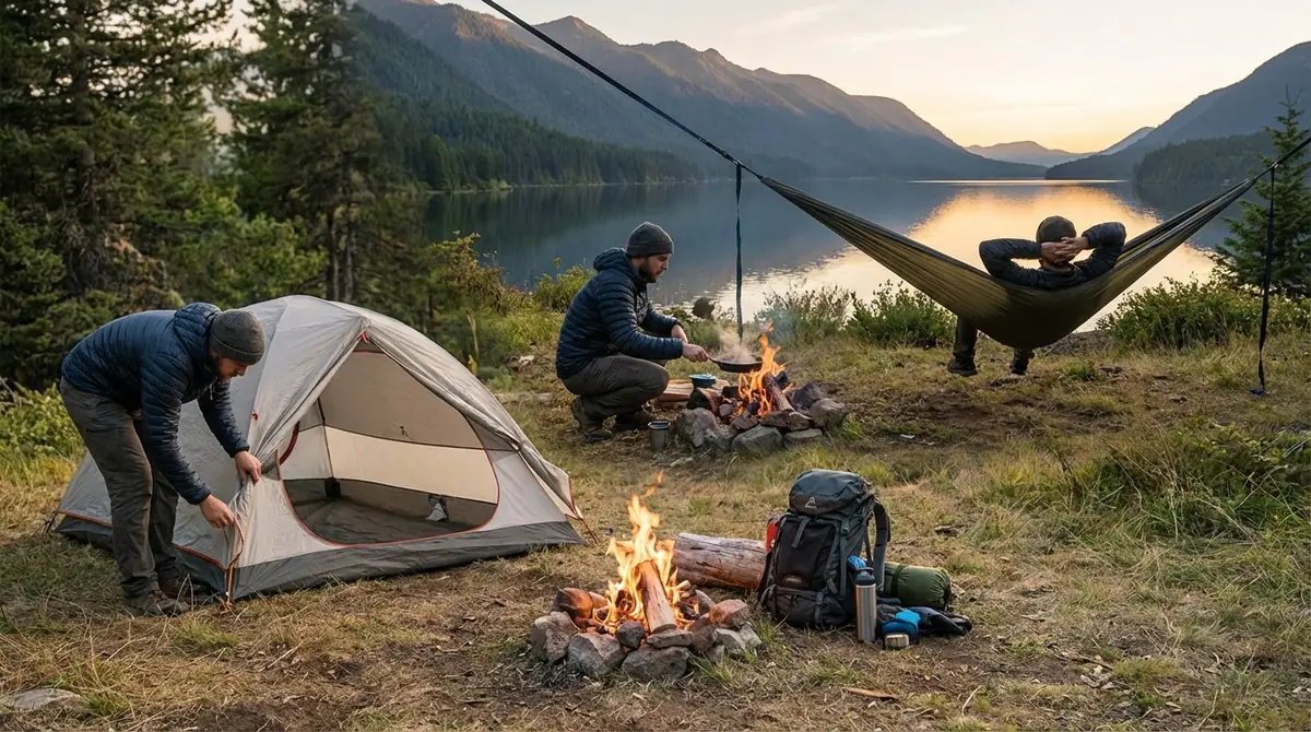 初めてのソロキャンプ当日の流れ【実践編】