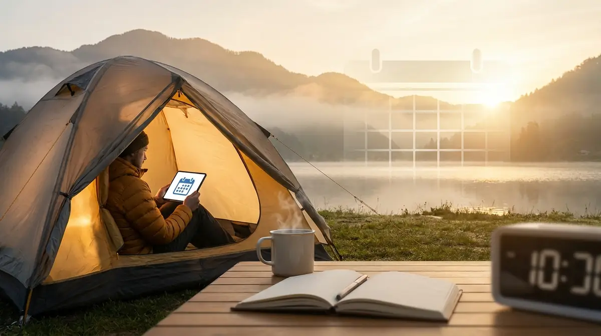 キャンプ場の予約開始はいつから？タイミング別の目安