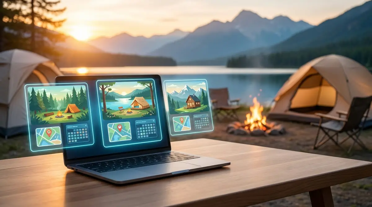 主要キャンプ場予約サイト比較【なっぷ・hinata スポット・公式】