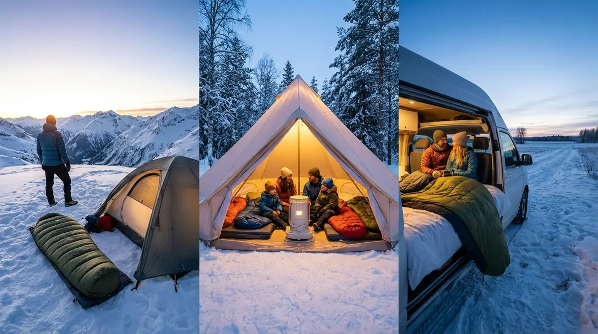 【用途別】シーン別おすすめ冬用シュラフの選び方