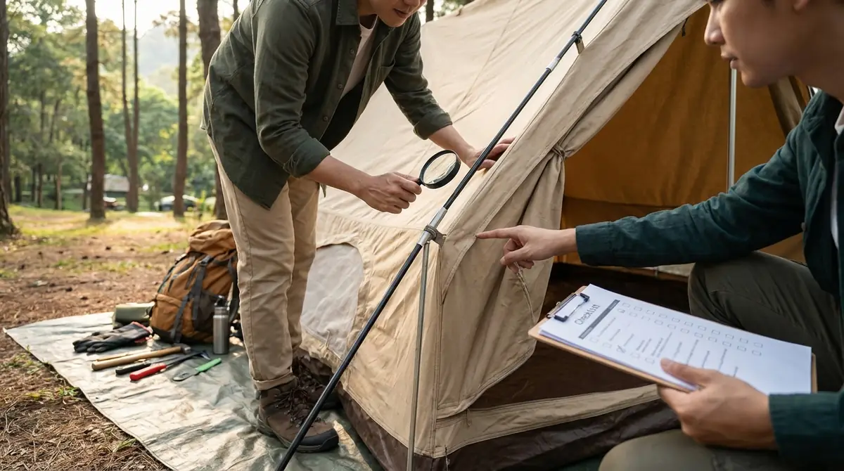 【保存版】中古テント購入前の10項目チェックリスト