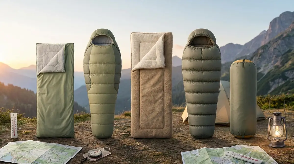 シュラフの選び方｜失敗しない5つのポイント