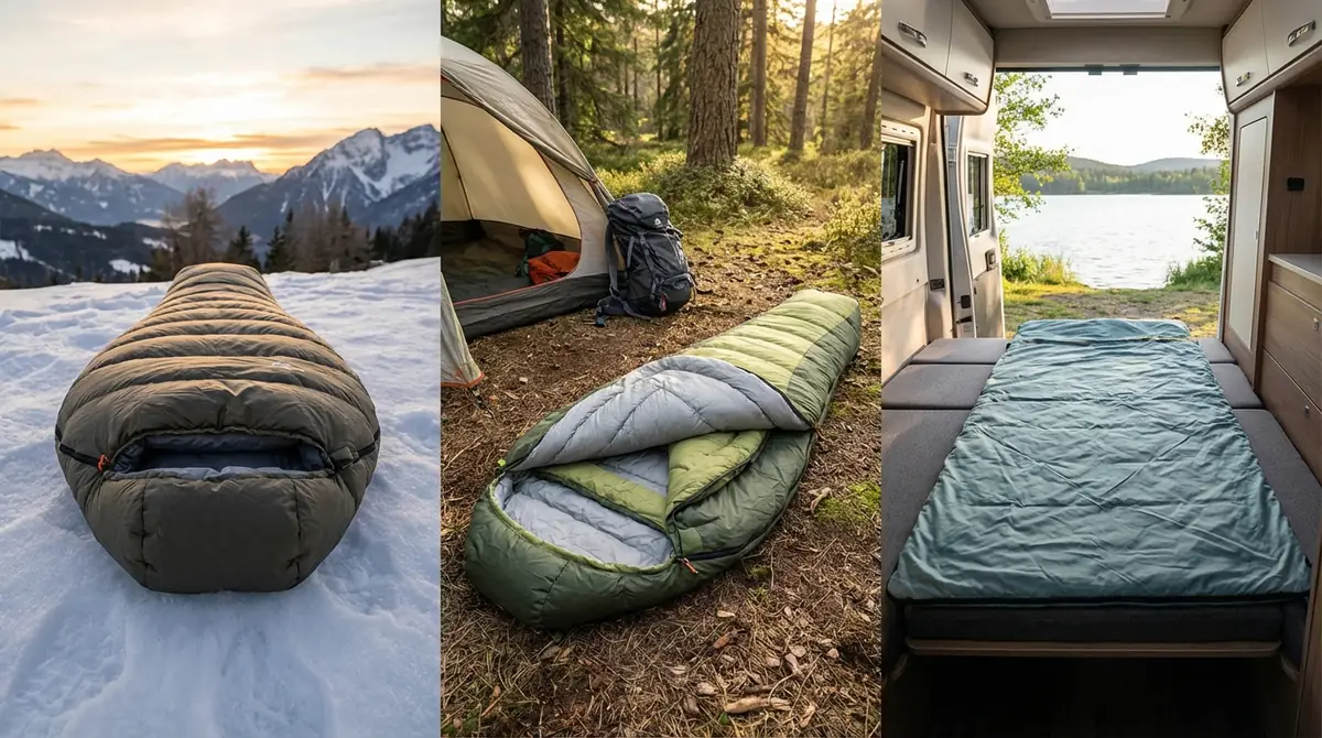 【用途別】シュラフおすすめの選び方