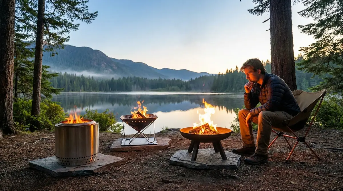 【結論】迷ったらこの3つ！ソロ用焚き火台おすすめベスト3