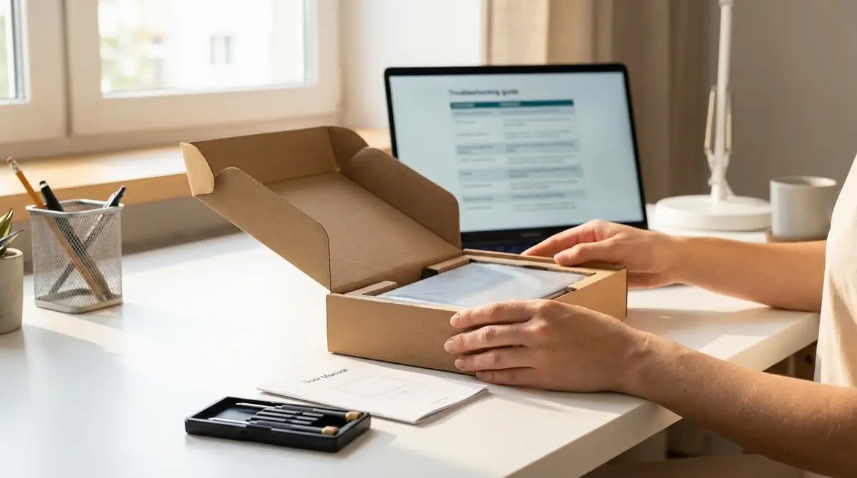 届いた後の初期チェックと対処法