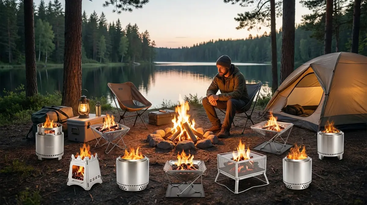 【徹底比較】ソロキャンプにおすすめの焚き火台10選