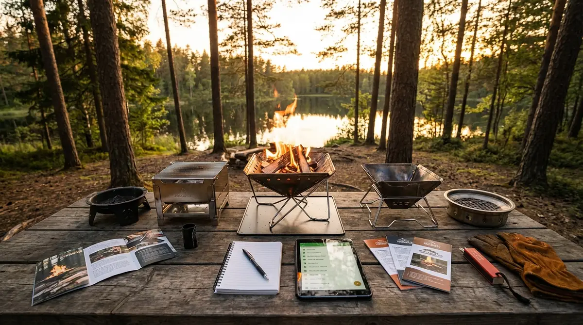 ソロ用焚き火台を買う前の最終チェックリスト