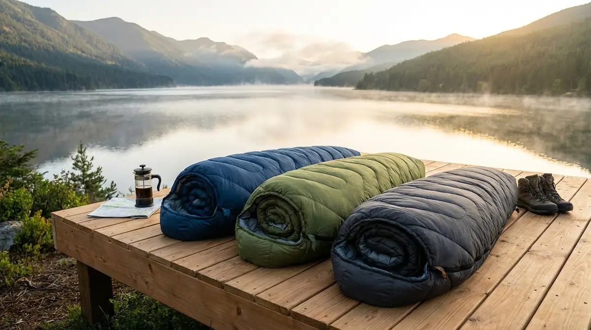 【結論】迷ったらこの3つ！化繊シュラフおすすめTOP3