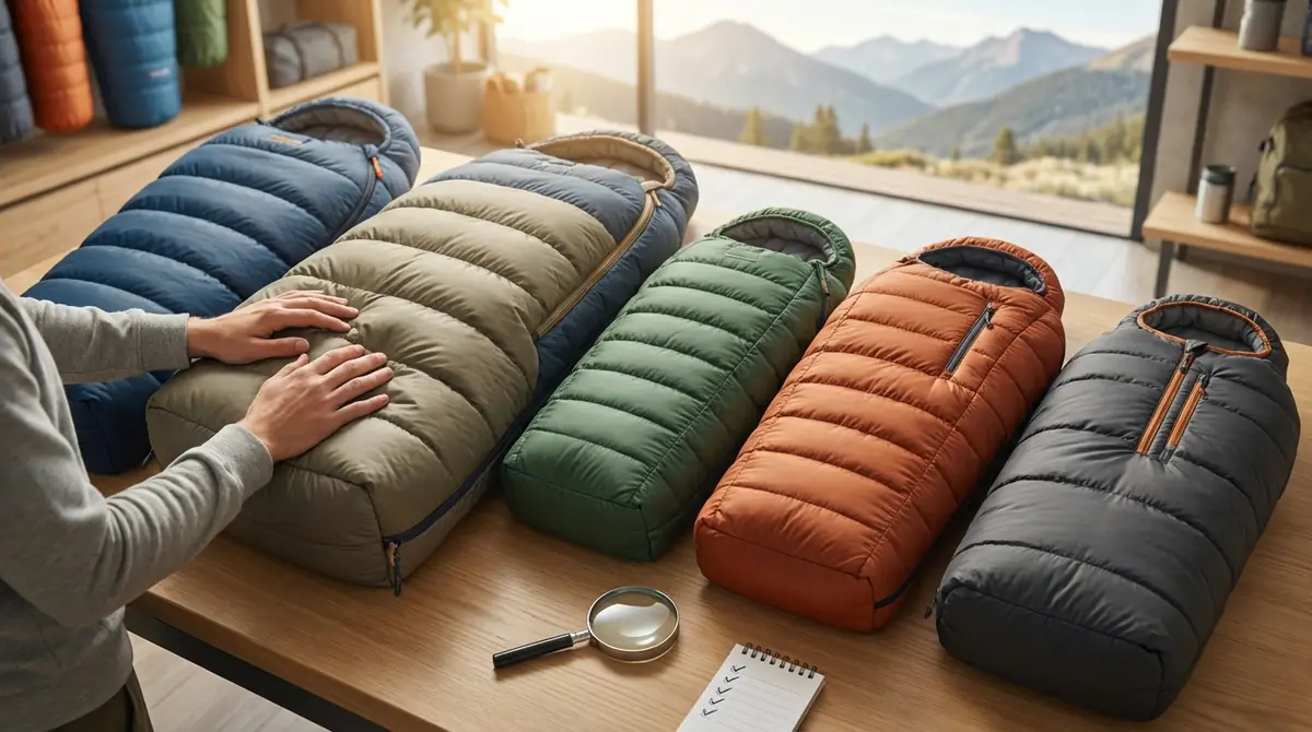 失敗しない化繊シュラフの選び方【5つのポイント】