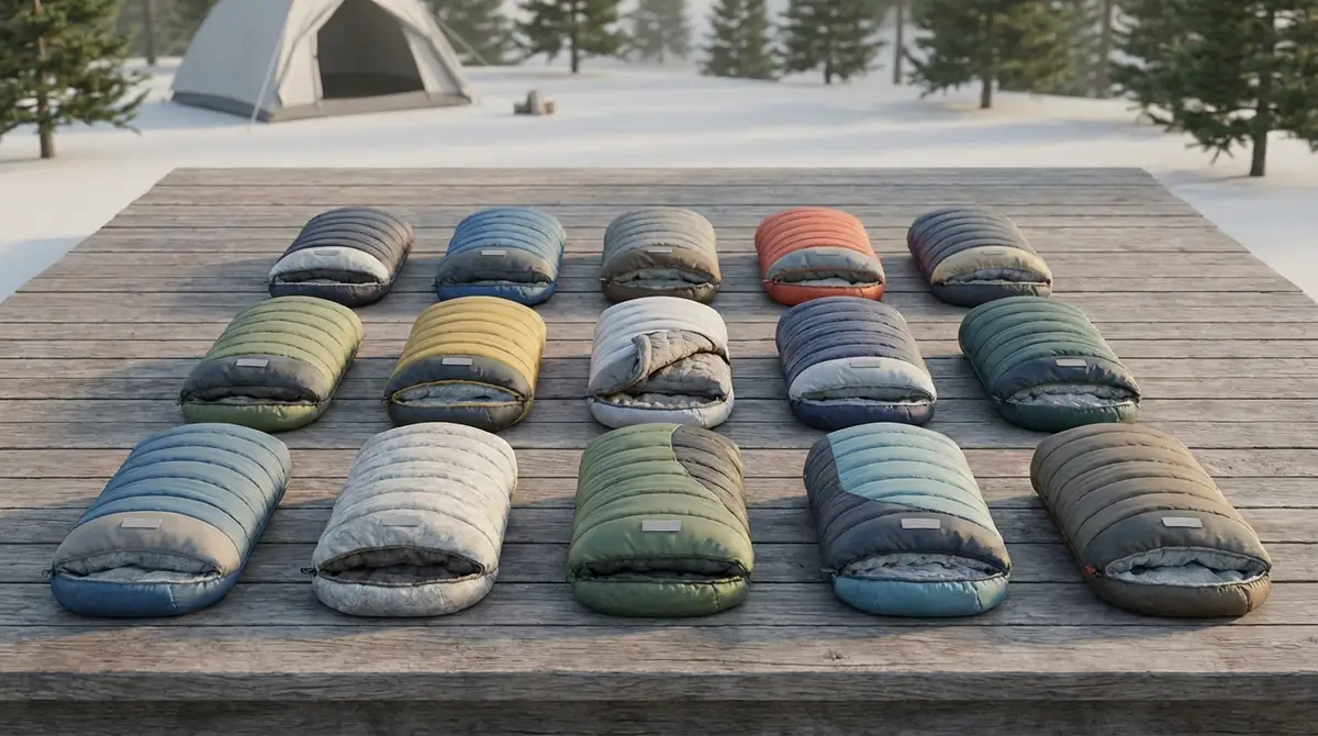 【全商品スペック比較表】化繊シュラフおすすめ17選を一覧で確認