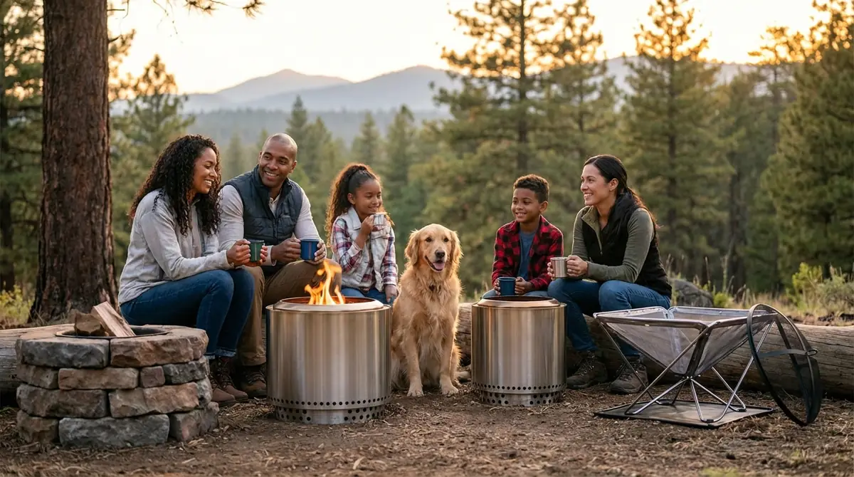 【タイプ別】あなたの家族におすすめの焚き火台の見つけ方