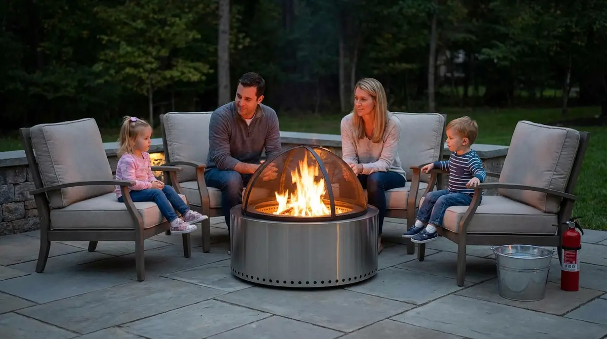 子連れファミリーが焚き火台を安全に使うための5つの対策