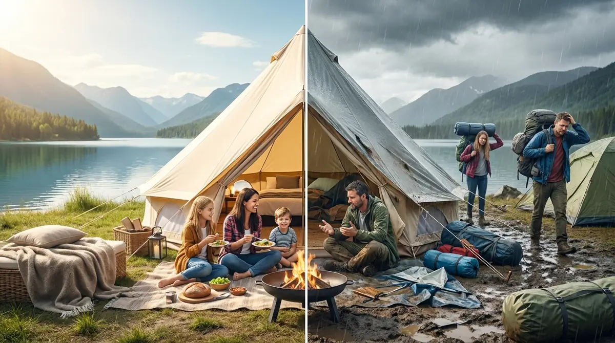 テントレンタルのメリット・デメリット