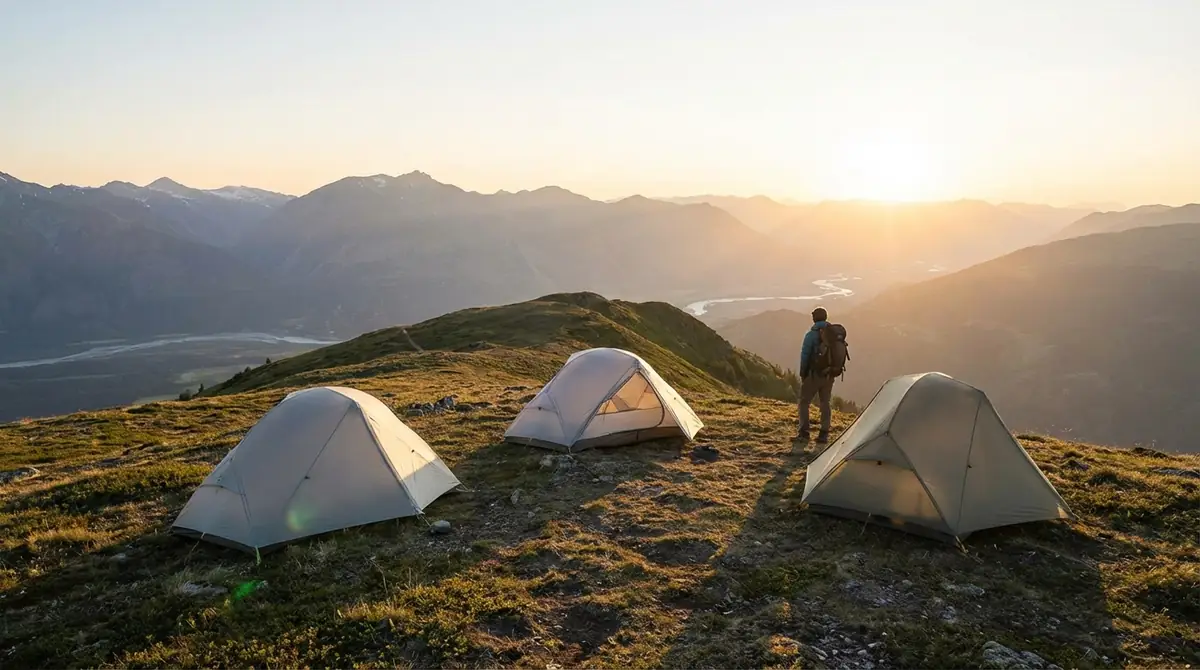 【軽量・コンパクト】徒歩キャンプ・登山向けおすすめソロテント3選