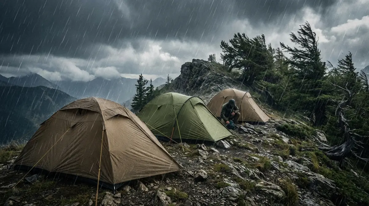 【悪天候・オールシーズン対応】タフなおすすめソロテント3選