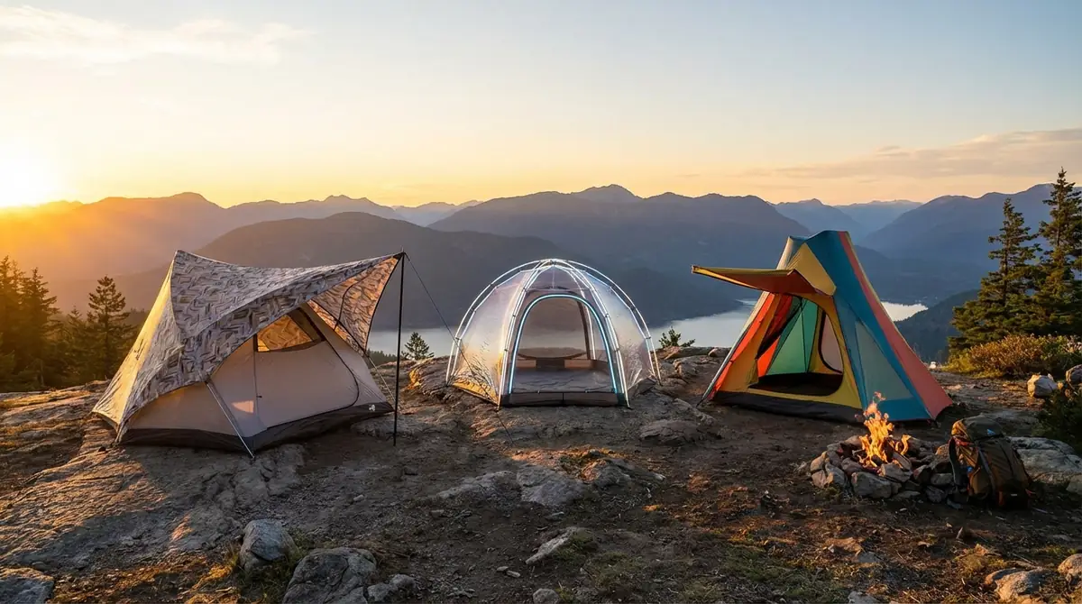 【個性派・デザイン重視】映えるおすすめソロテント3選